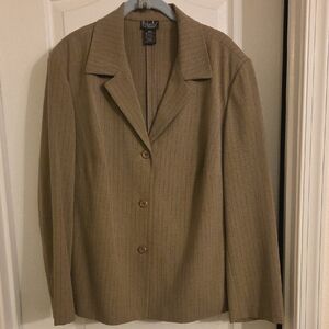 Rafaella Beige Women's Plus Size Suit